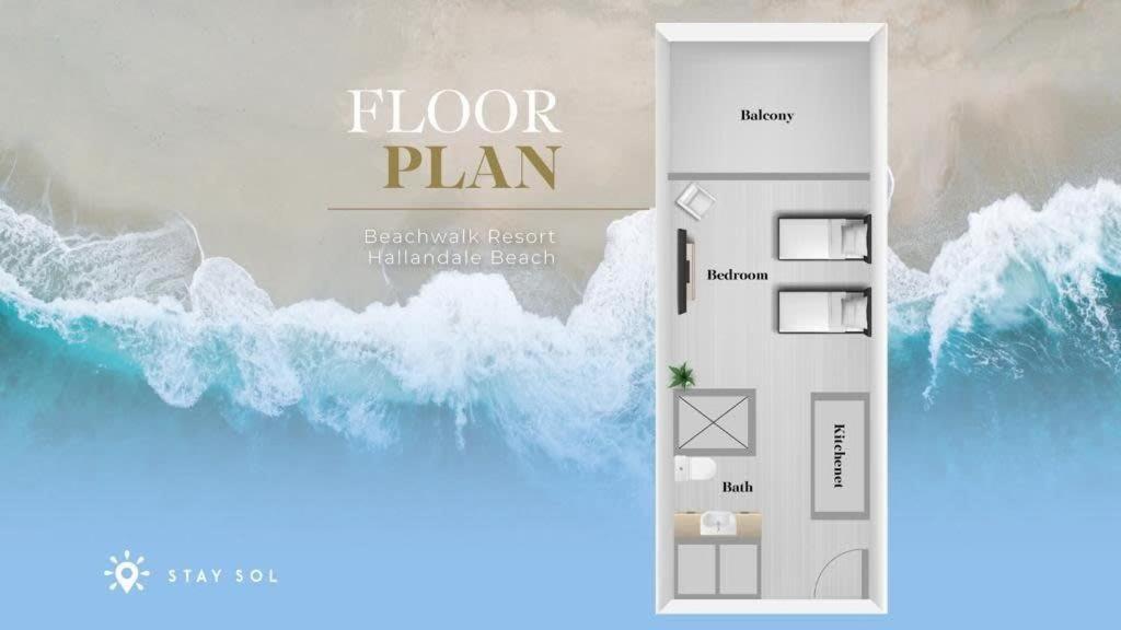 Balcony - Pool - Near Beach - Gym Hallandale Beach Dış mekan fotoğraf